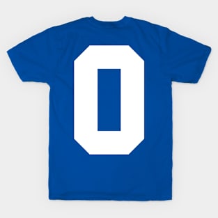 Number 0 Sports Gift T-Shirt